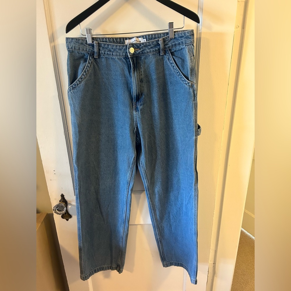 Casual Blue Denim Pants